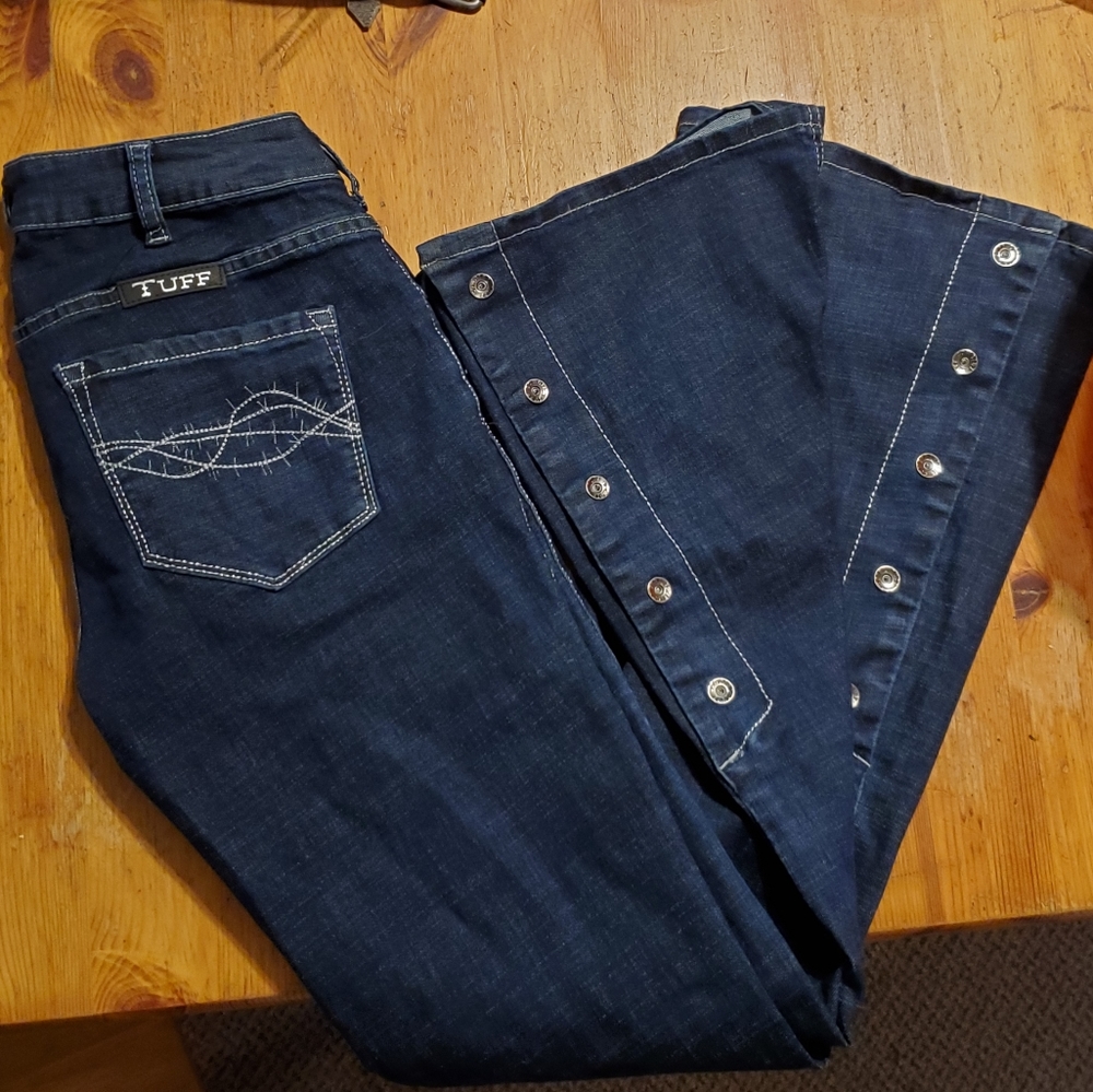 Cowgirl tuff oh snap Jeans size 26 length 33